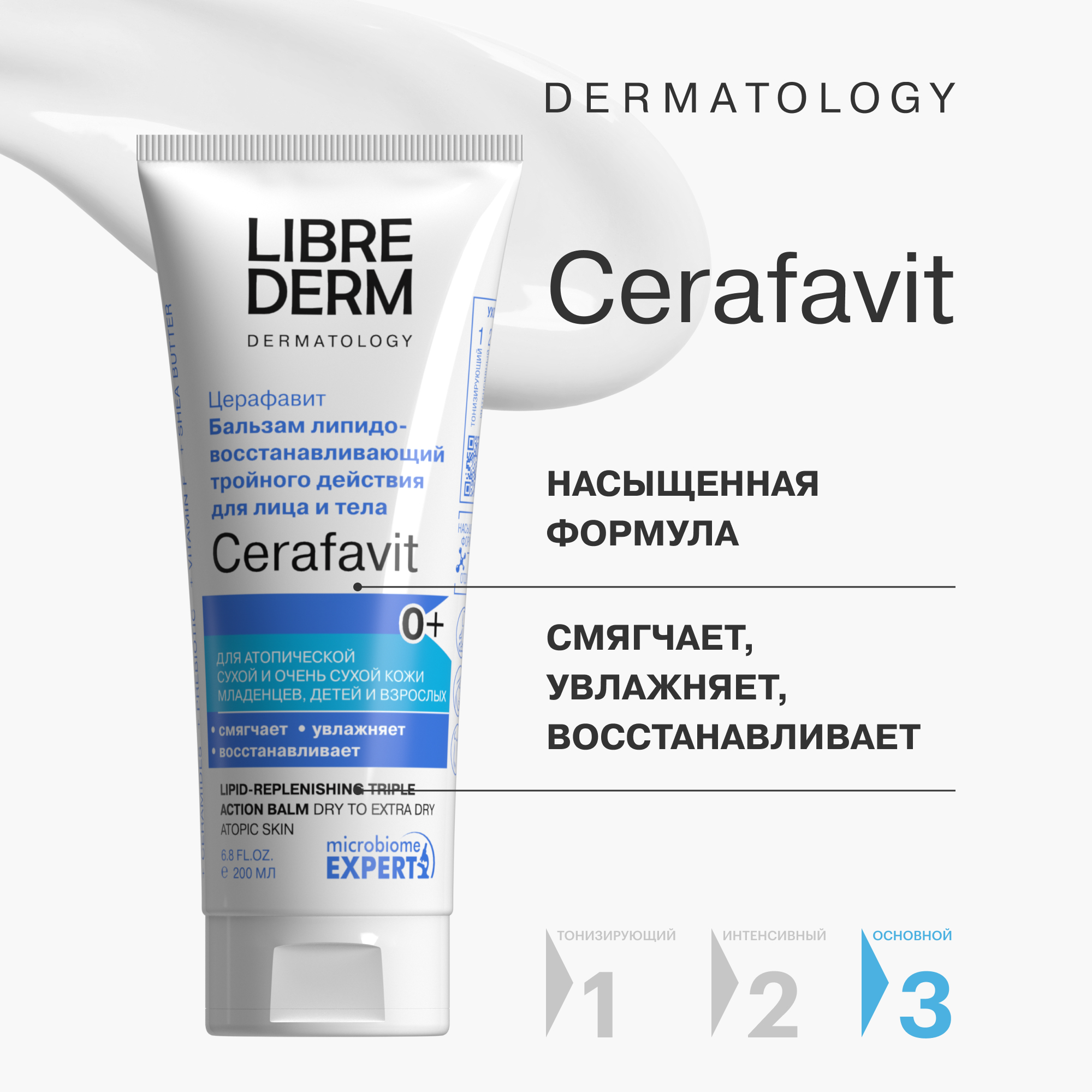 Набор Librederm CERAFAVIT для ухода и тонизации сухой кожи - фото 11