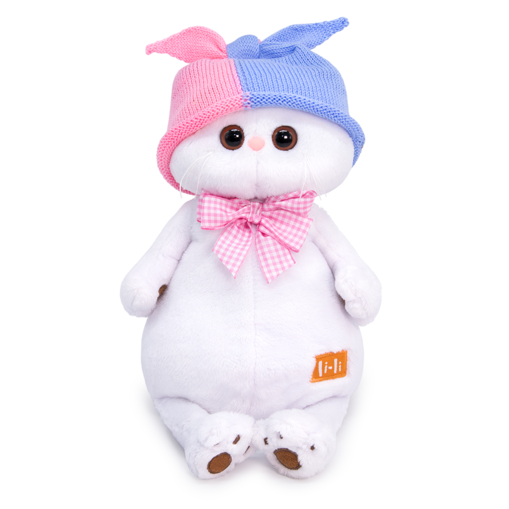 Мягкая игрушка BUDI BASA Ли-Ли в двухцветной шапке 24 см LK24-090 - фото 1