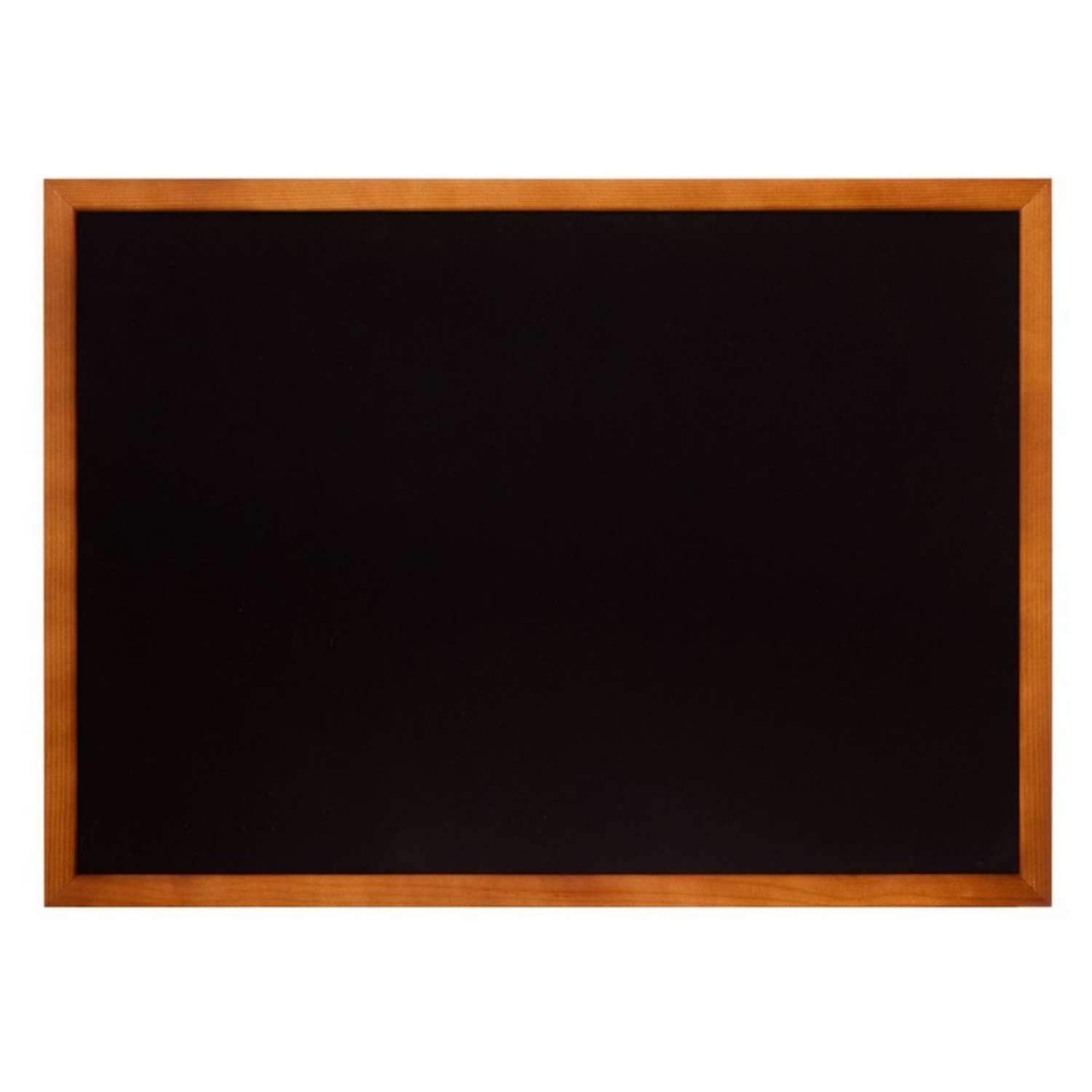 Доска Attache меловая грифельная А4 черная в деревянной раме - фото 1