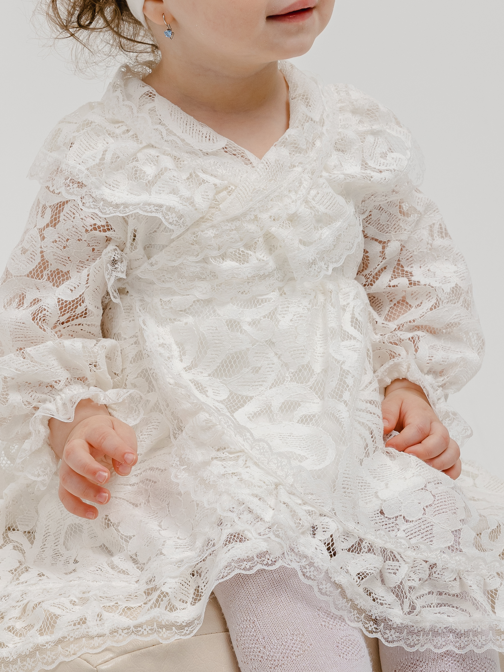 Платье Её малышество 466По/молочный - фото 5