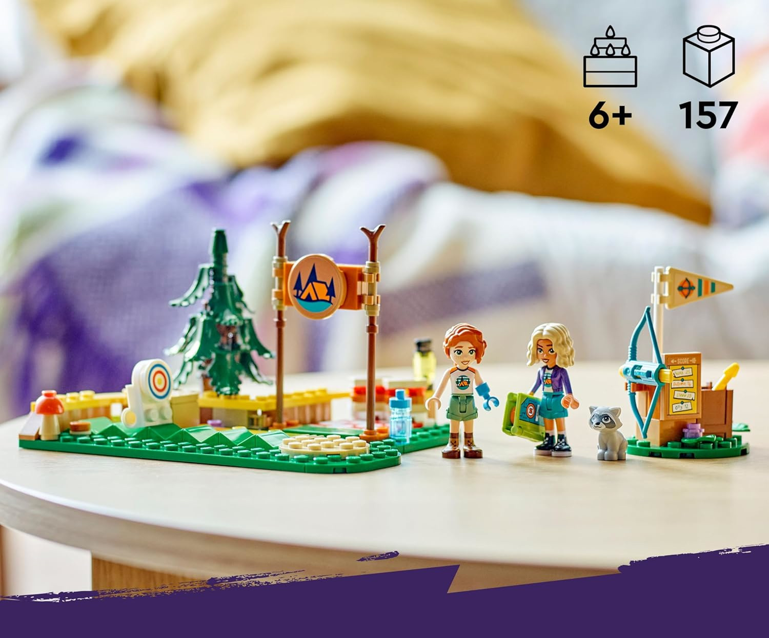 Конструктор LEGO Friends Лагерь приключений стрельбище из лука 42622 - фото 7