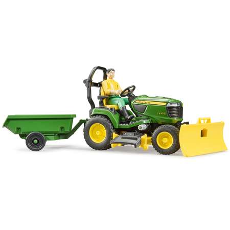 Трактор Bruder John Deere с прицепом 62-104