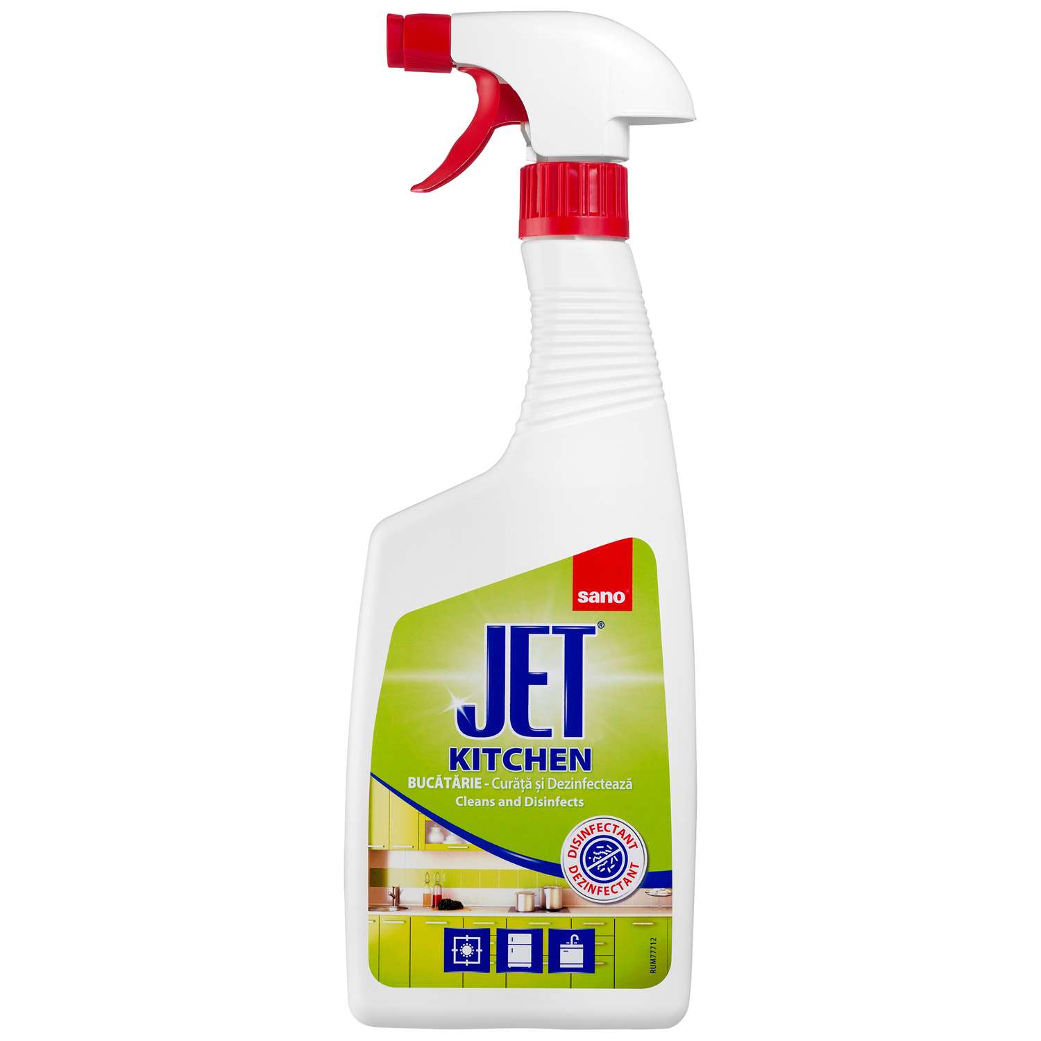 Чистящее средство для кухни Sano Jet многофункциональное антибактериальное 750 мл - фото 1