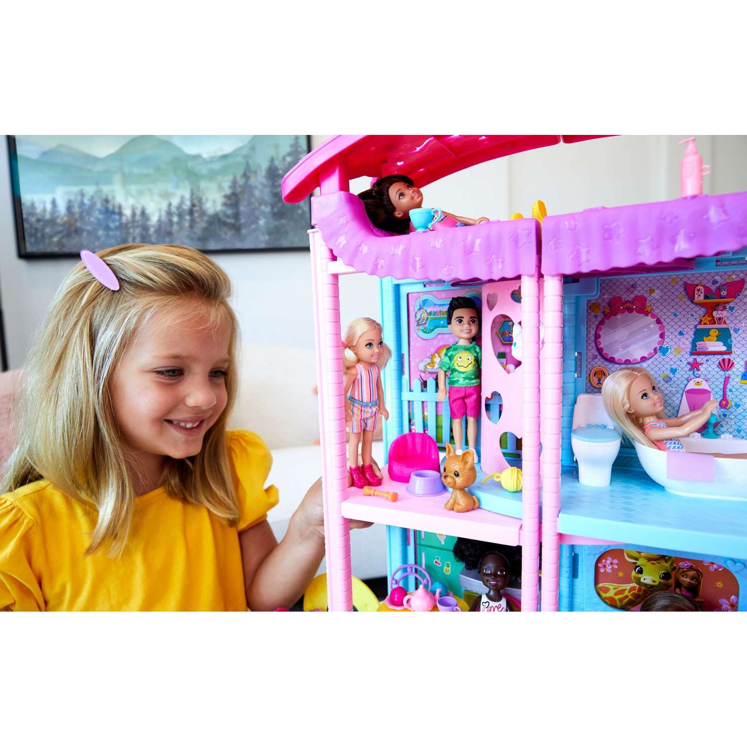 Набор игровой Barbie Дом Челси HCK77 HCK77 - фото 4