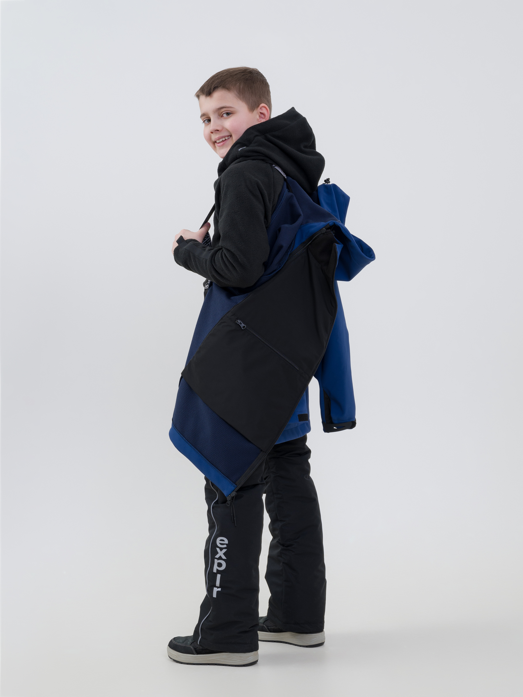 Куртка Sherysheff Куртка-анорак В22143 Темно-синий - фото 31