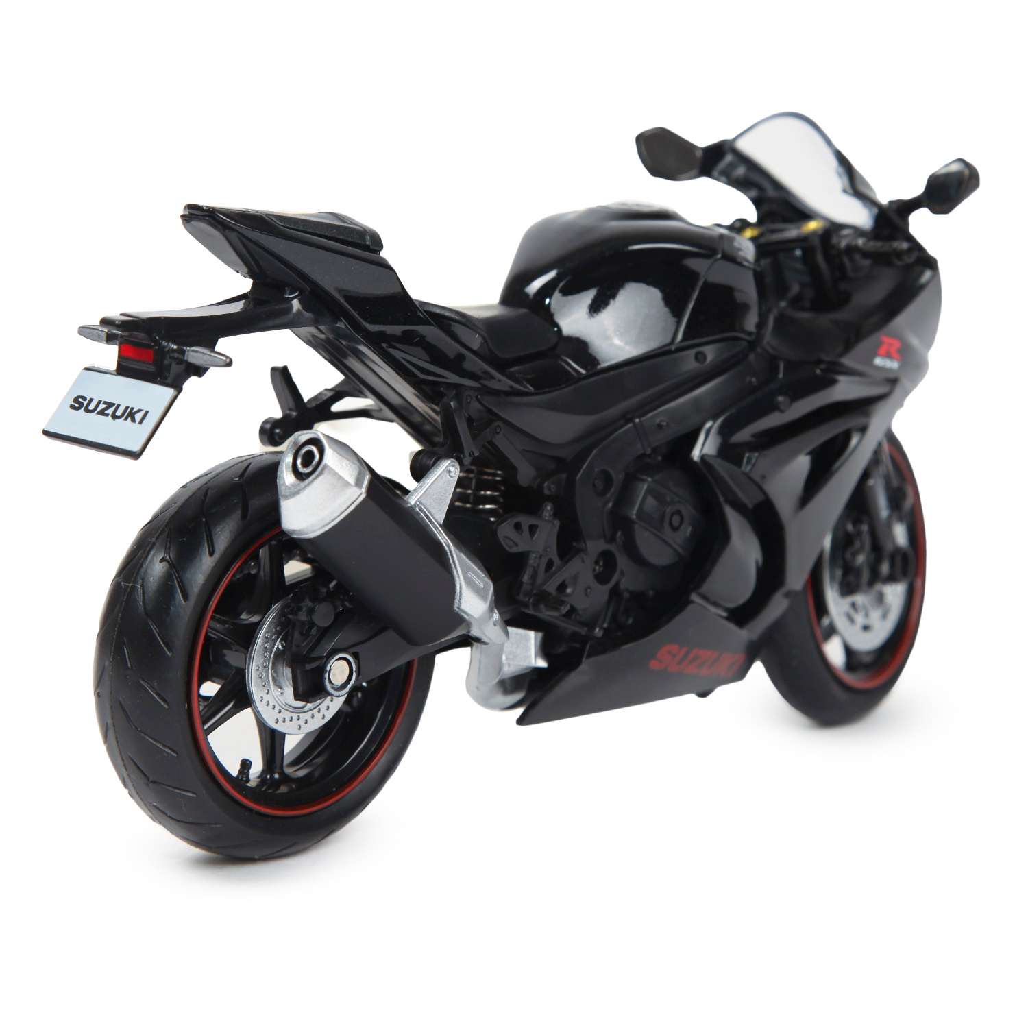 Мотоцикл Mobicaro 1:12 Suzuki GSX R1000R Черный 644104 644104 - фото 5