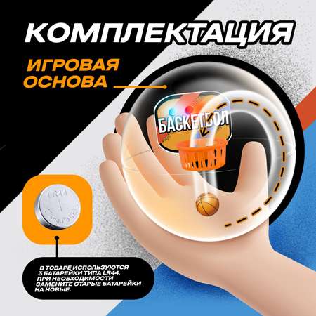 Настольная игра Лас Играс KIDS «Вращай забивай Баскетбол»