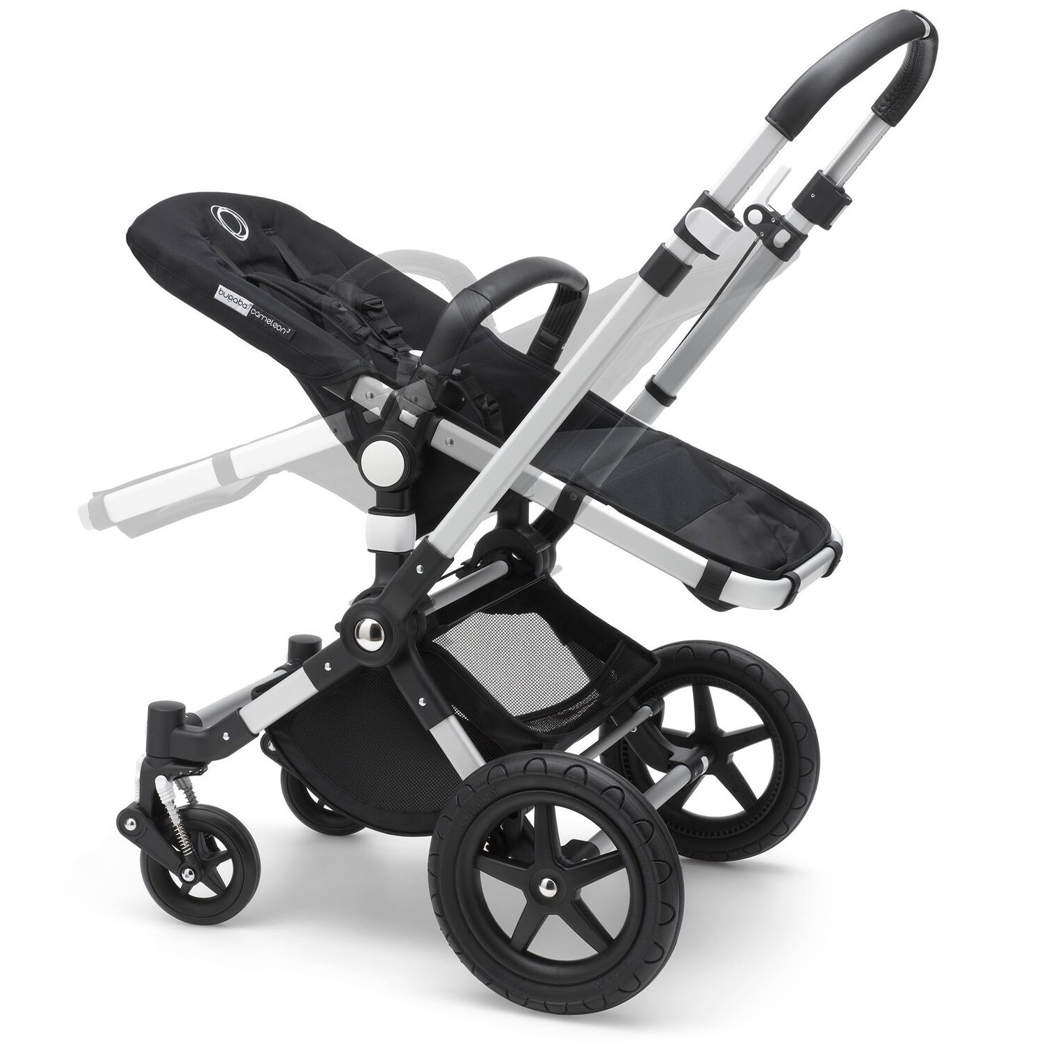 Коляска 2в1 Bugaboo Cameleon3 Plus Complete Alu-Black-Black 230159ZW01 - фото 12