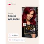 Краска для волос JOANNA Multi Cream Color 3D effect Красная вишня тон 35