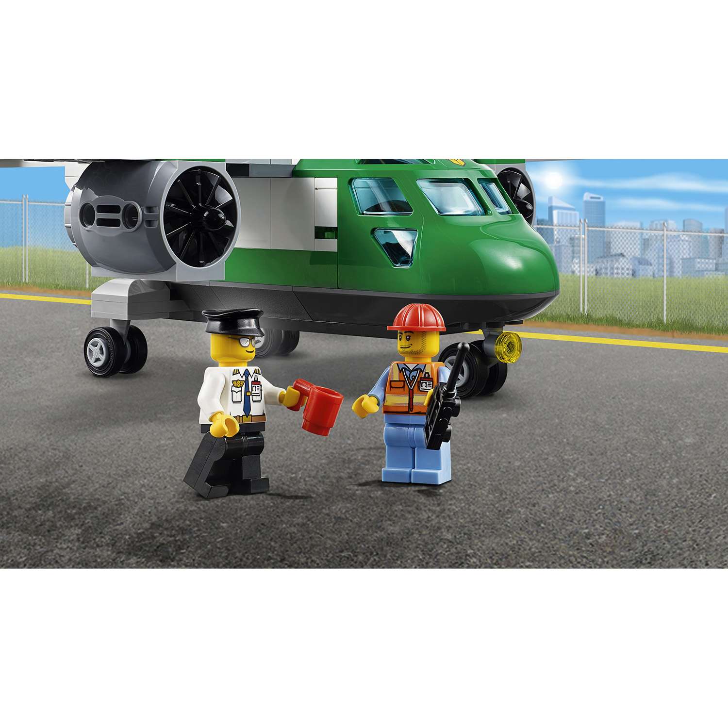 Конструктор LEGO City Airport Грузовой самолёт (60101) - фото 6