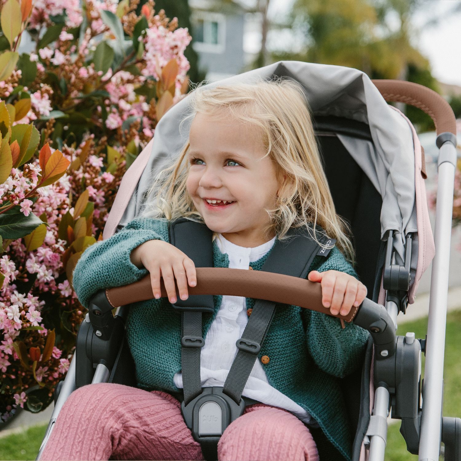 Коляска прогулочная UPPAbaby Cruz V2 Alice Нежно-розовый - фото 14