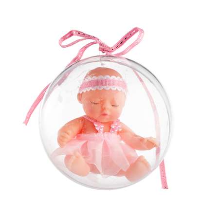 Кукла BABY STYLE Tutu Love в шаре розовый в шелковом платье