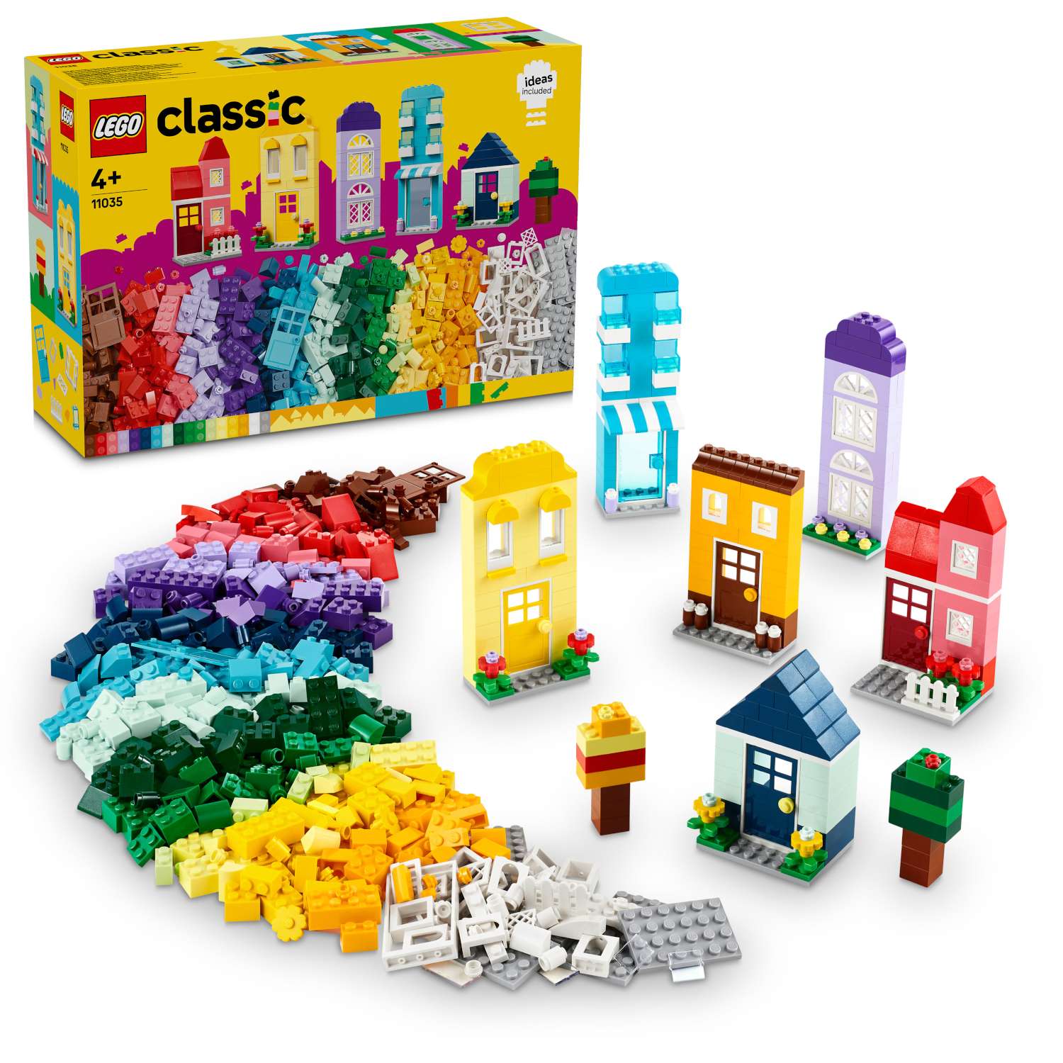 Конструктор LEGO Classic Креативные дома 11035 - фото 1