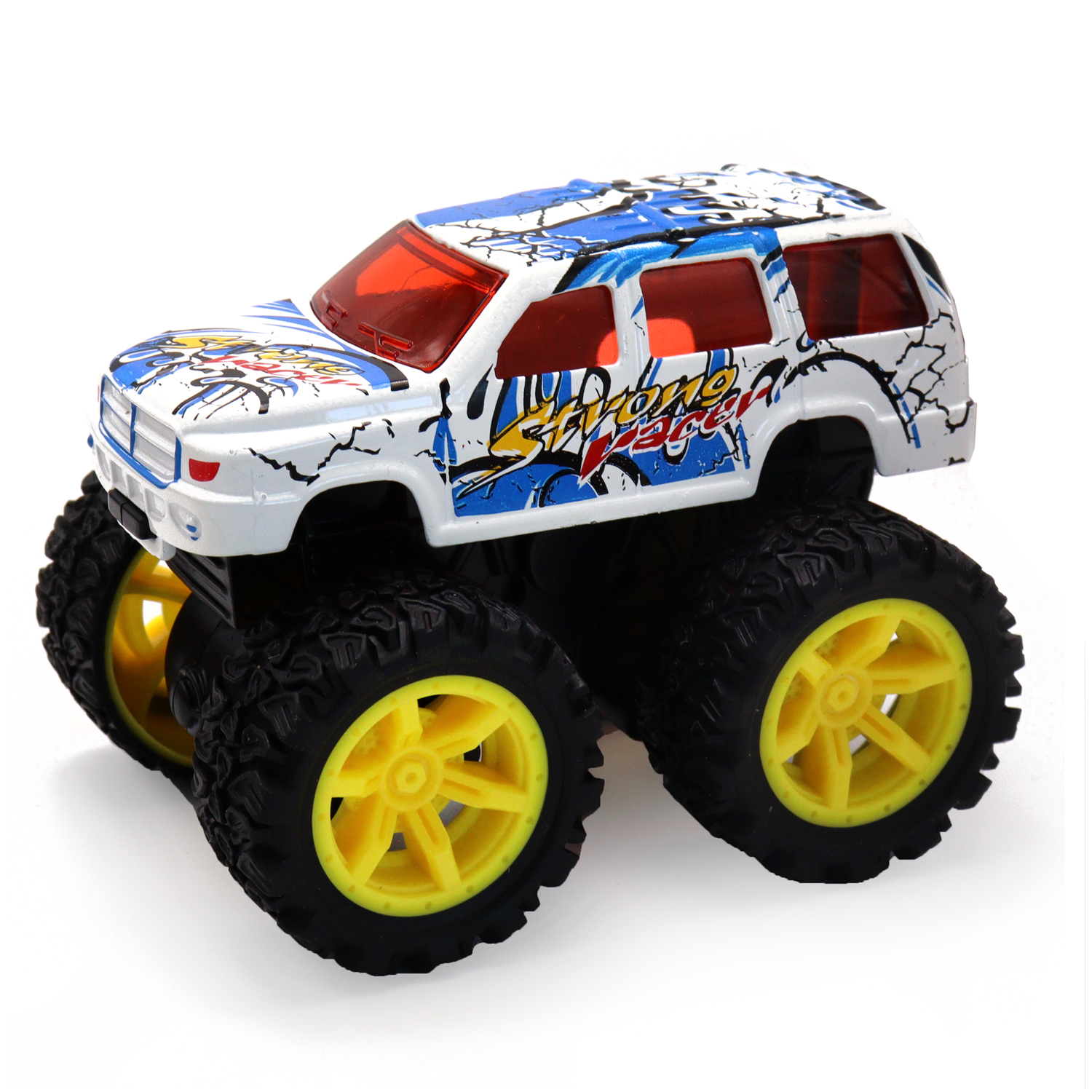 Внедорожник Funky Toys Jeep инерционный белый FT8485-1 - фото 1