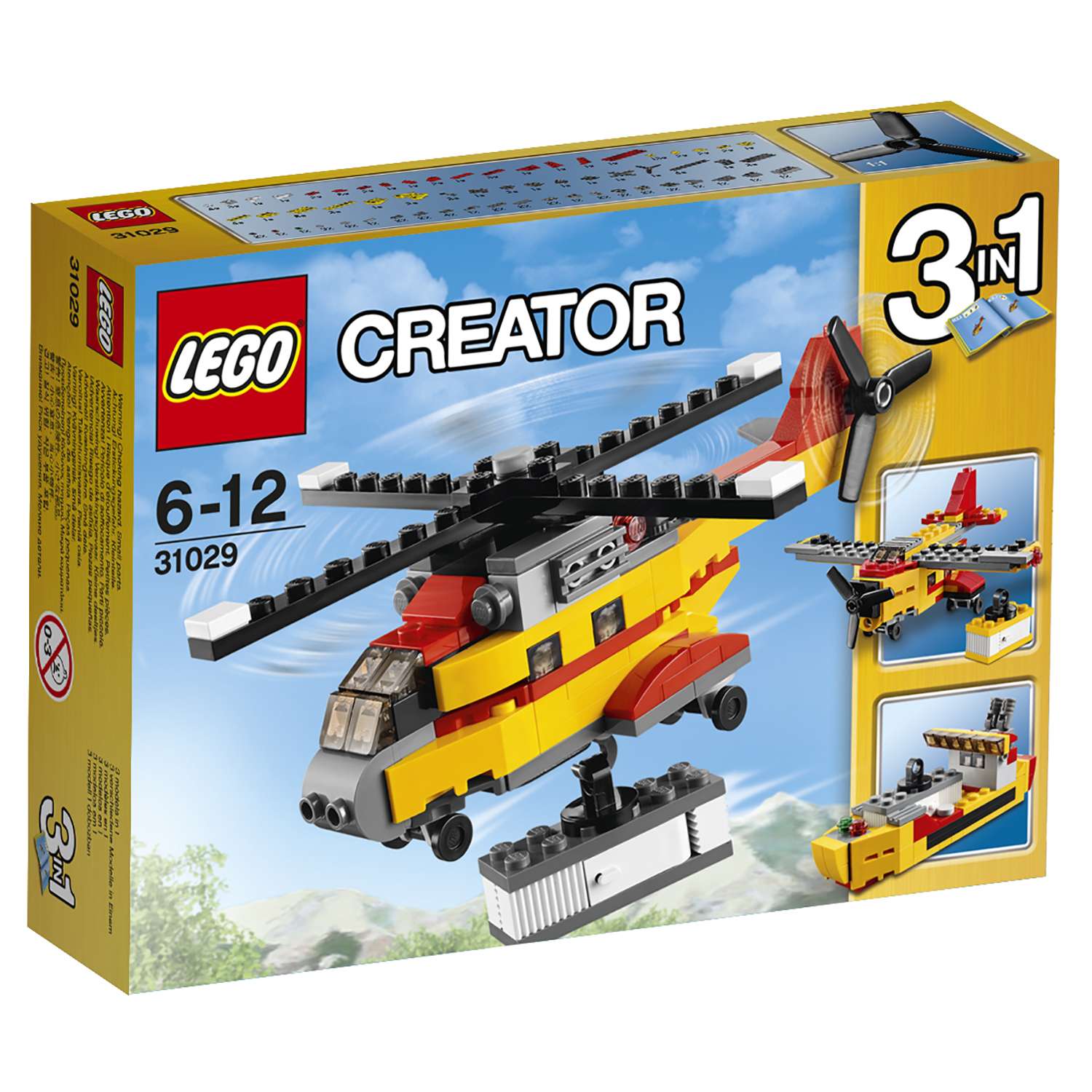 Конструктор LEGO Creator Грузовой вертолет (31029) - фото 2