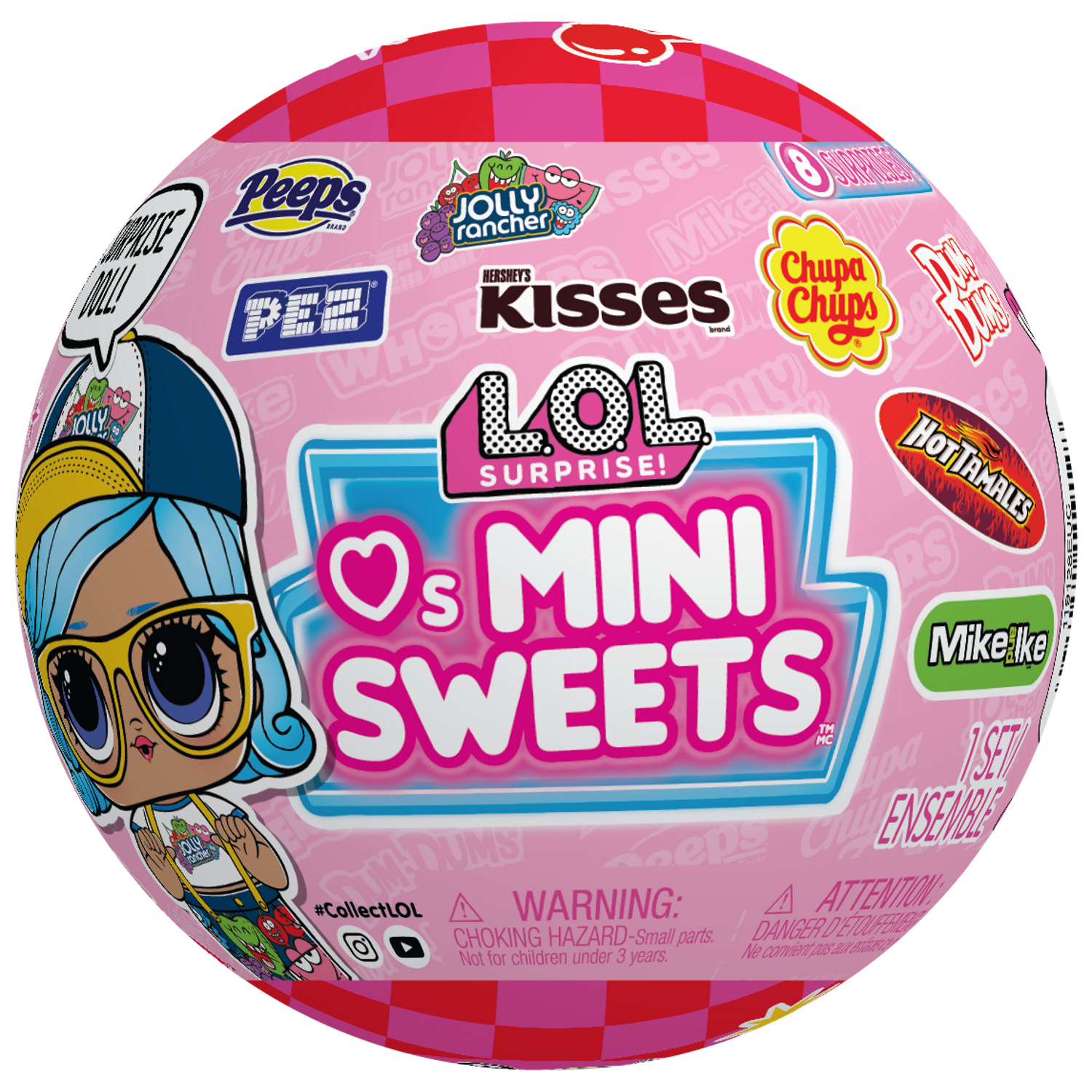 Игрушка в шаре L.O.L. Surprise Loves Mini Sweets в непрозрачной упаковке (Сюрприз) 119128EUC 119128EUC - фото 1