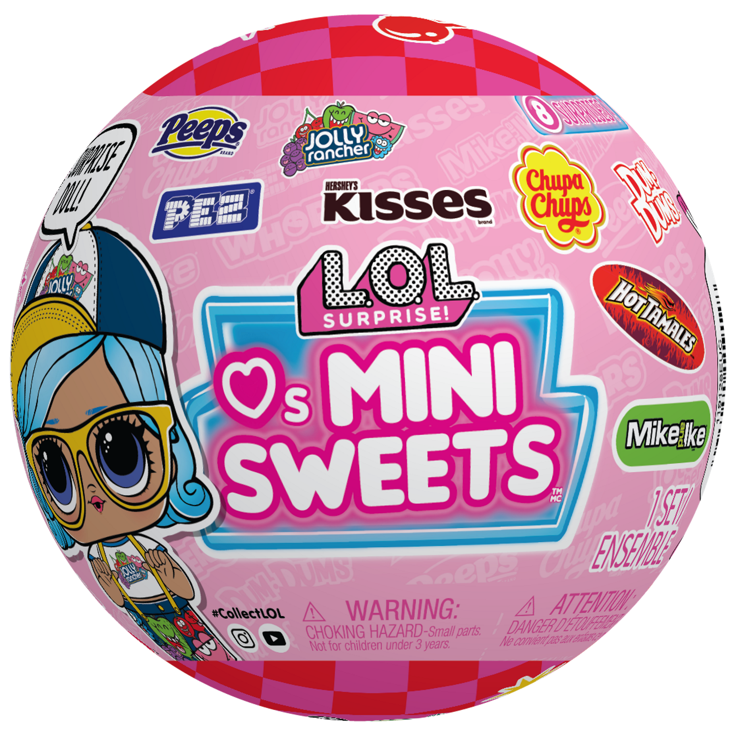 Игрушка в шаре L.O.L. Surprise Loves Mini Sweets в непрозрачной упаковке (Сюрприз) 119128EUC 119128EUC - фото 1