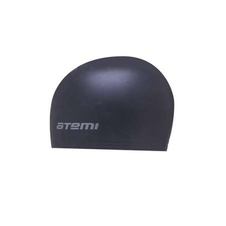 Шапочка для плавания TC409 Atemi тонкий силикон объём 56 - 67см цвет черный
