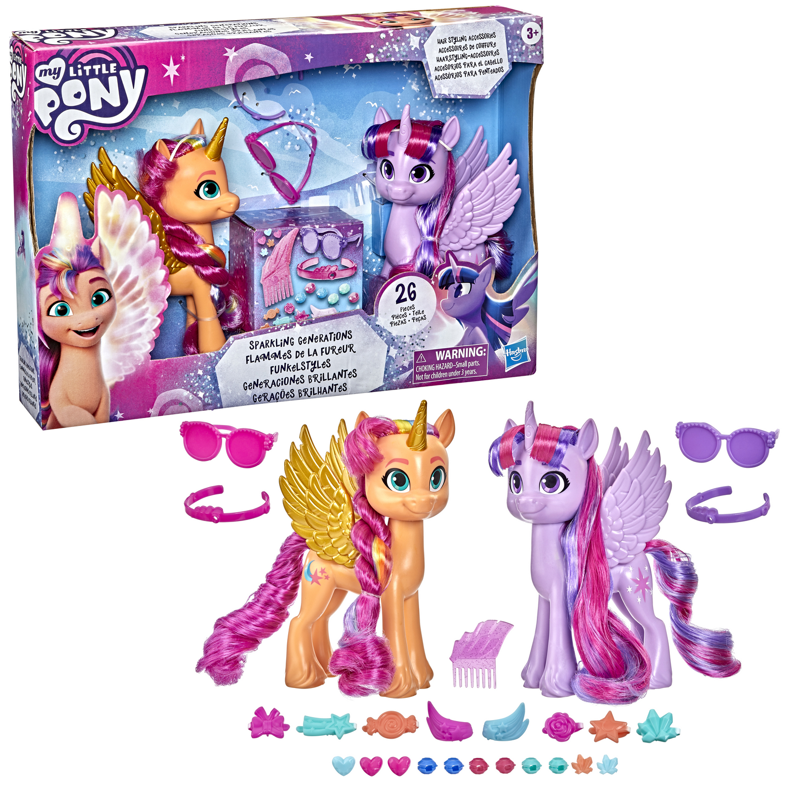 Набор игровой My Little Pony Сияющие Подружки Санни и Иззи F33315L0 - фото 14