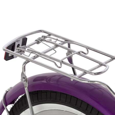 Велосипед 16 белый-фиолетовый NOVATRACK BUTTERFLY