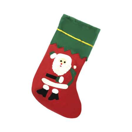 Новогодний носок Uniglodis для подарков Дед Мороз