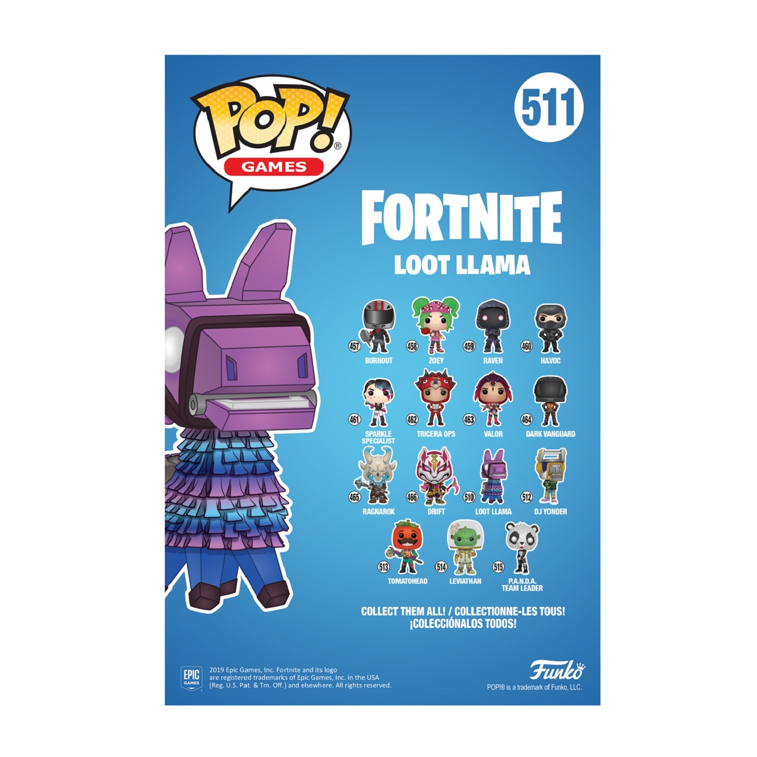 Игрушка Funko Pop Games Fortnite Loot Llama Fun2316 - фото 3