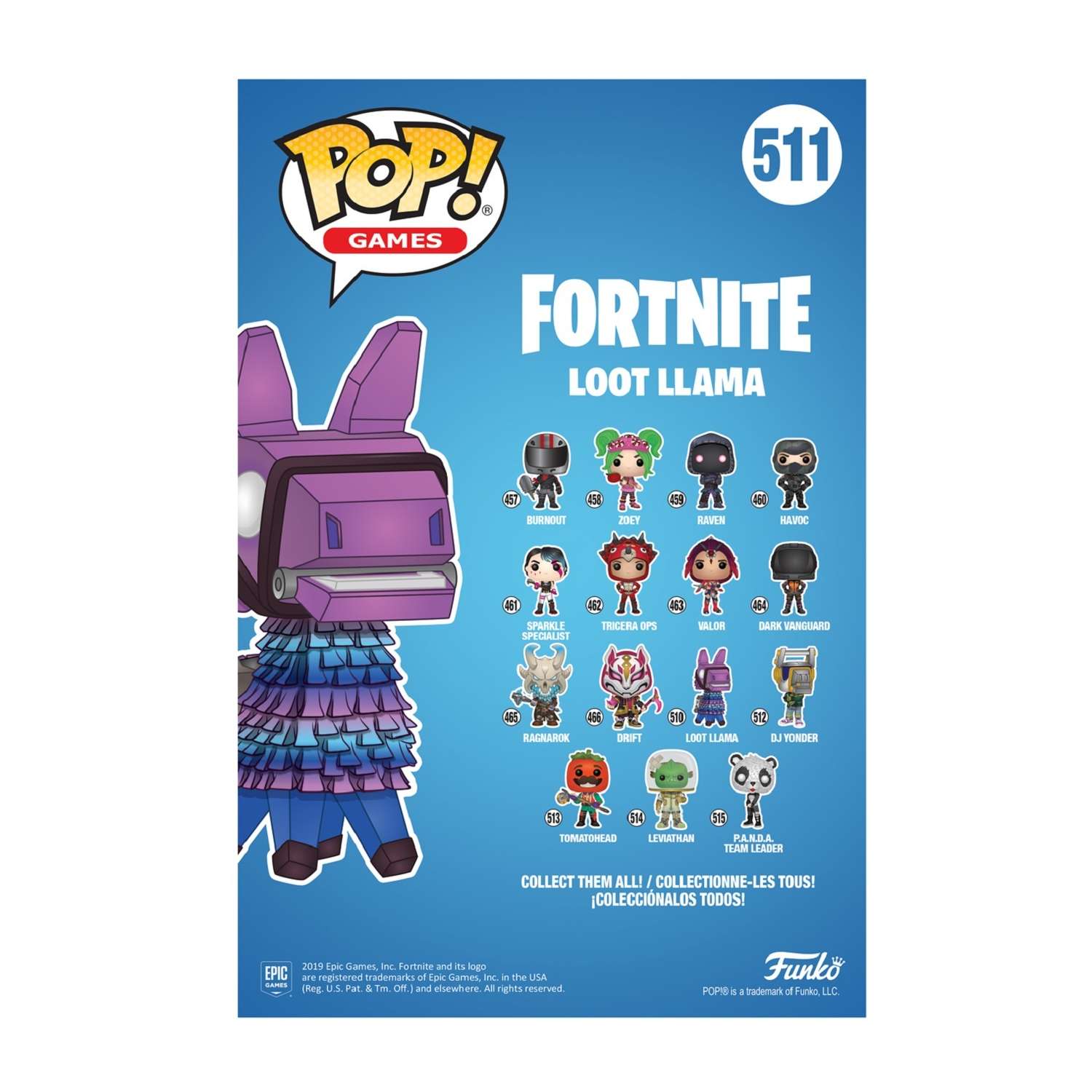 Fortnite loot llama funko 2024 pop