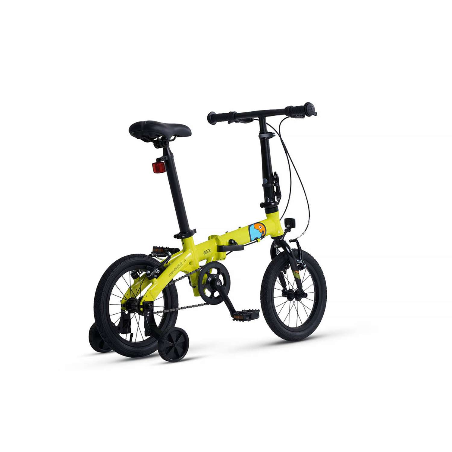 Велосипед Детский Складной Maxiscoo S007 стандарт 14 желтый - фото 4