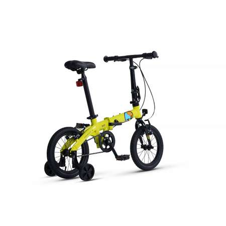 Велосипед Детский Складной Maxiscoo S007 стандарт 14 желтый