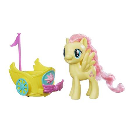 Набор My Little Pony Пони в карете: Флатершай B9836EU40