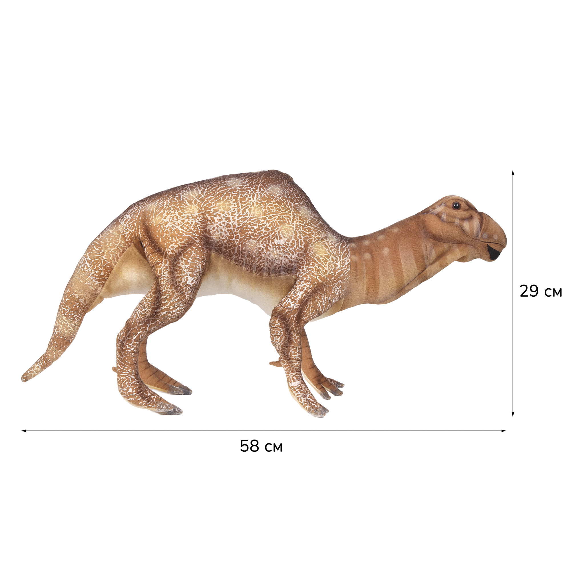 Реалистичная мягкая игрушка HANSA Муттабурразавр Лэнгдон 58 см - фото 6