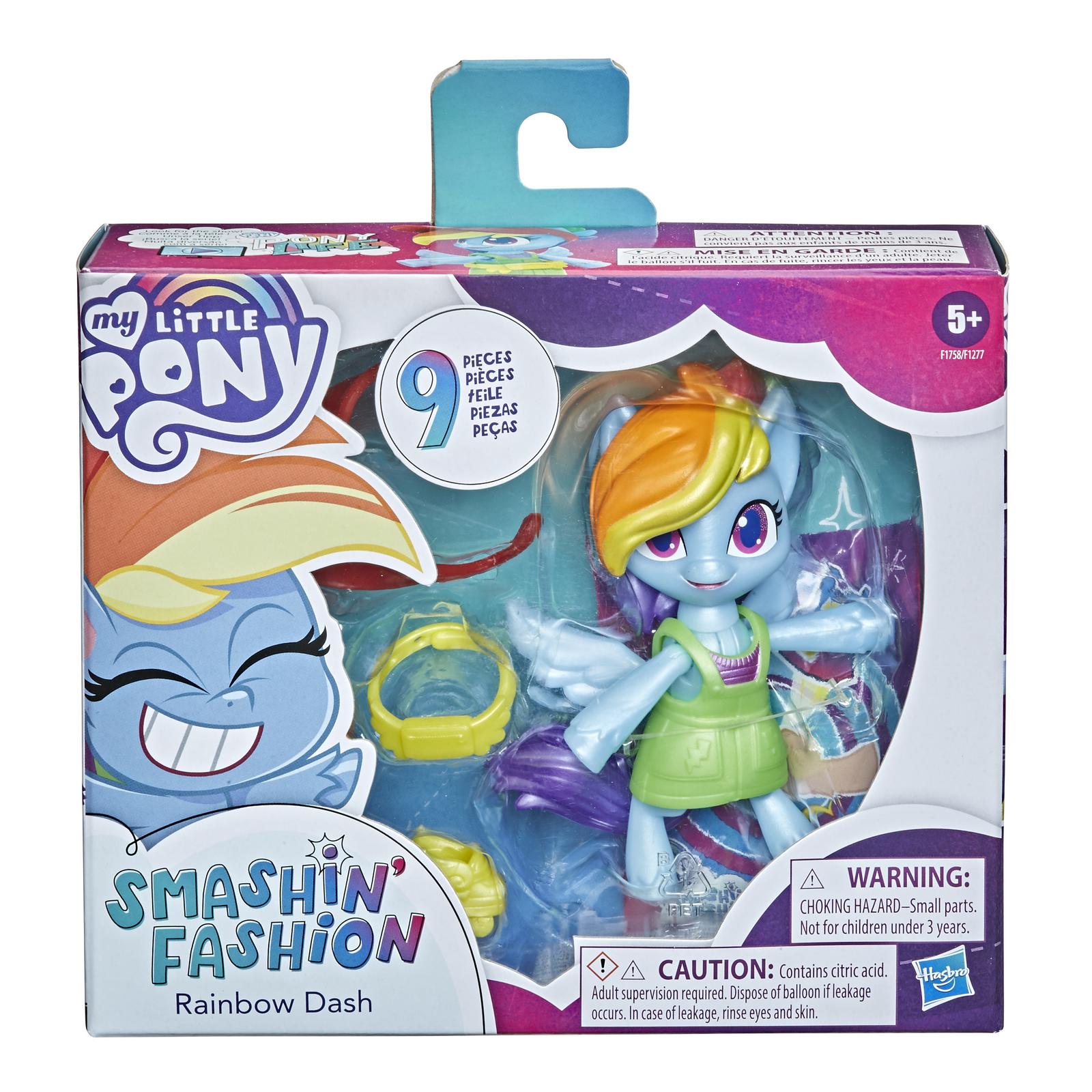 Набор игровой My Little Pony Пони Взрывная модница Рэйнбоу Дэш F17585L0  купить по цене 449 ₽ в интернет-магазине Детский мир