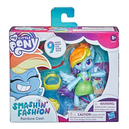 Набор игровой My Little Pony Пони Взрывная модница Рэйнбоу Дэш F17585L0