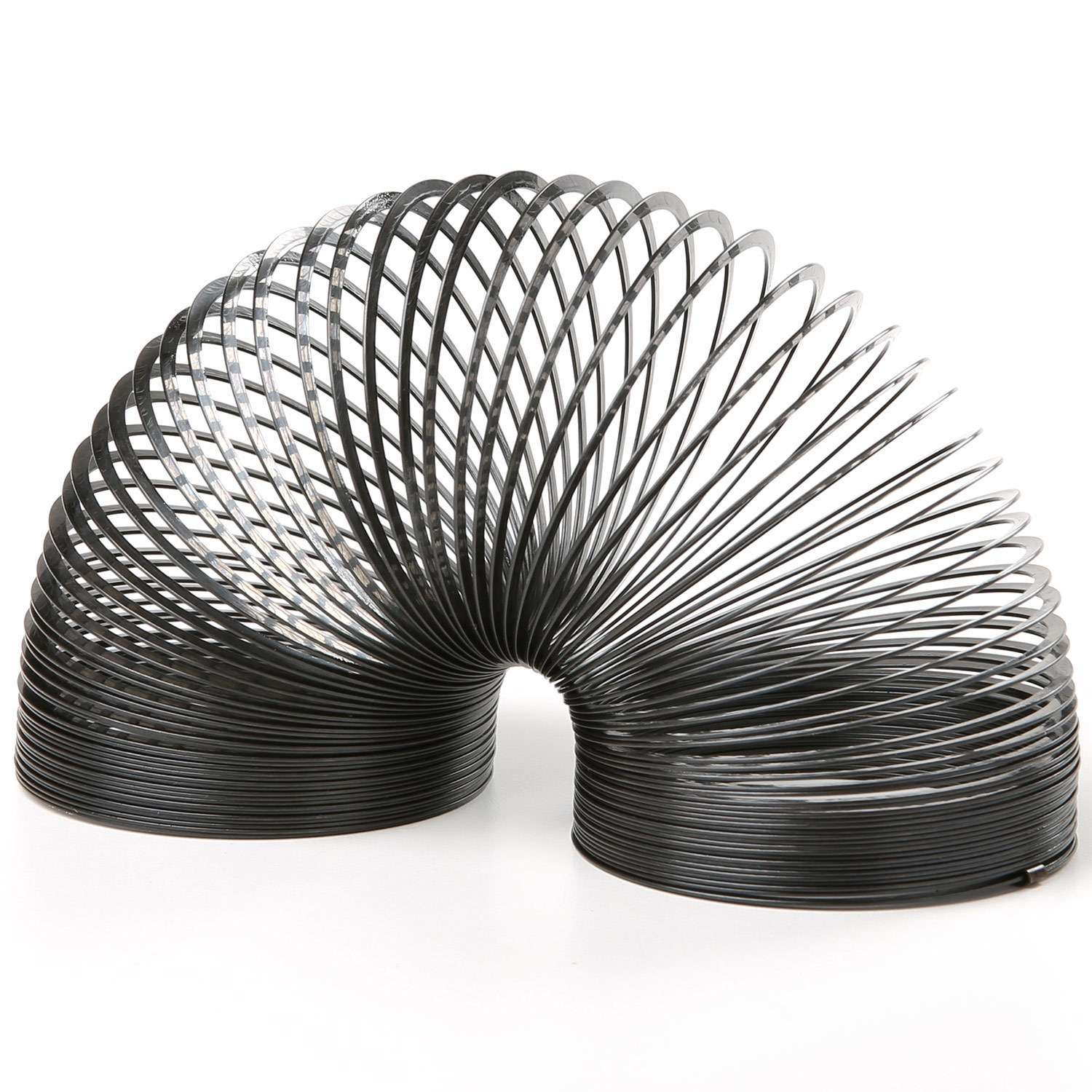 Пружинка Slinky Ретро, черный металл - фото 2