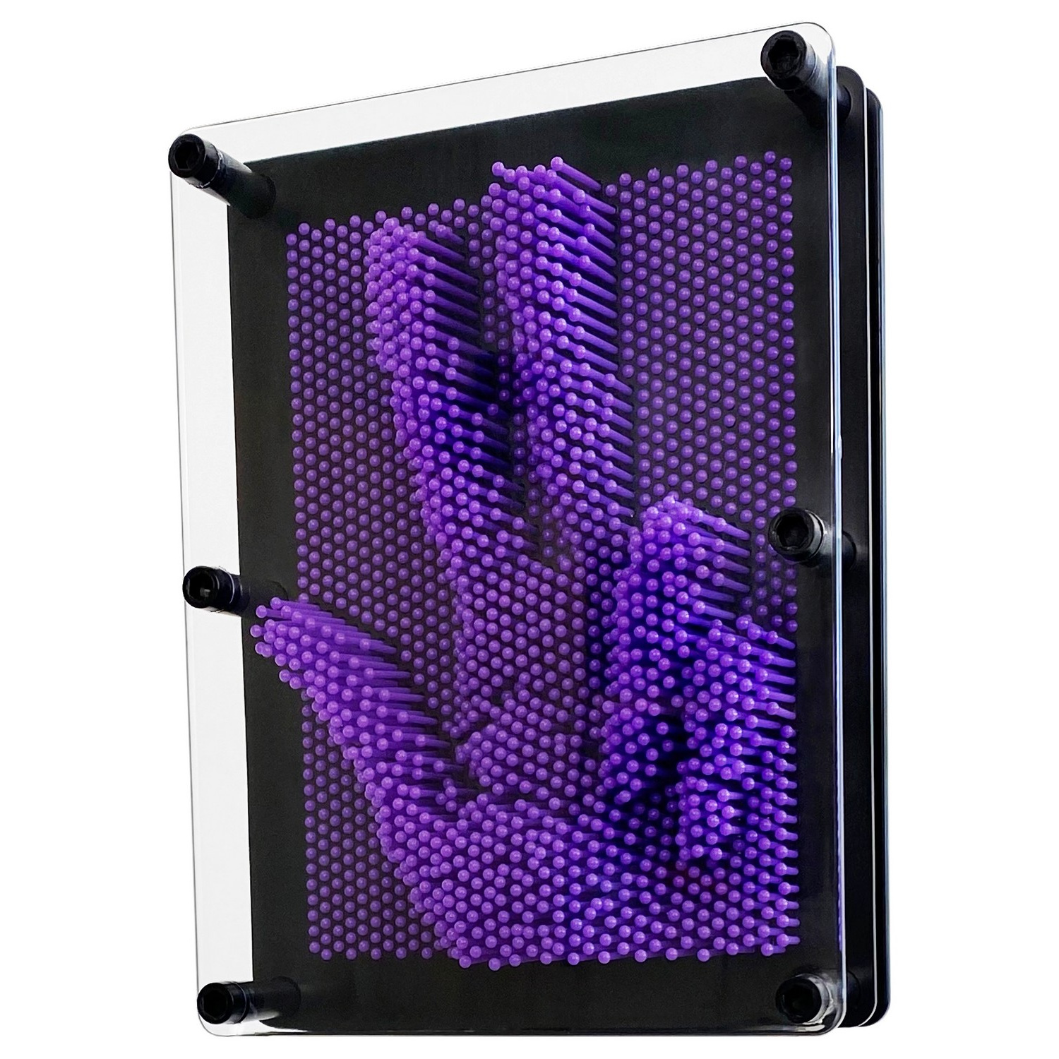 Игрушка-антистресс HitToy экспресс-скульптор Pinart Планшет 20 см фиолетовый - фото 3