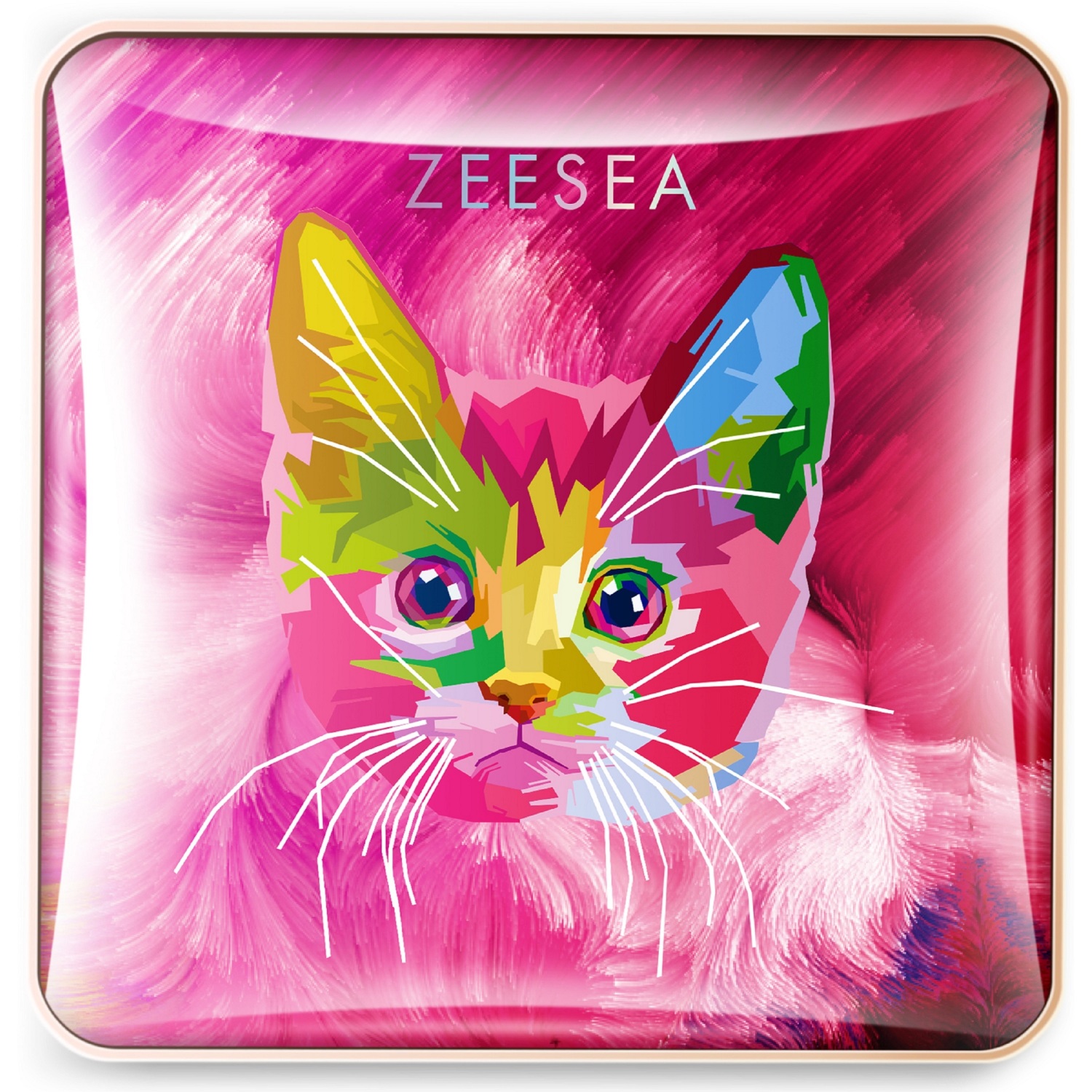 Тени для век Zeesea Tipsy Kitty Eyeshadow Quad тон 02 3.5 г - фото 1