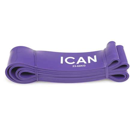Эспандер ICAN EI-101 ленточный 23- 68 кг 208х6.4 см фиолетовый