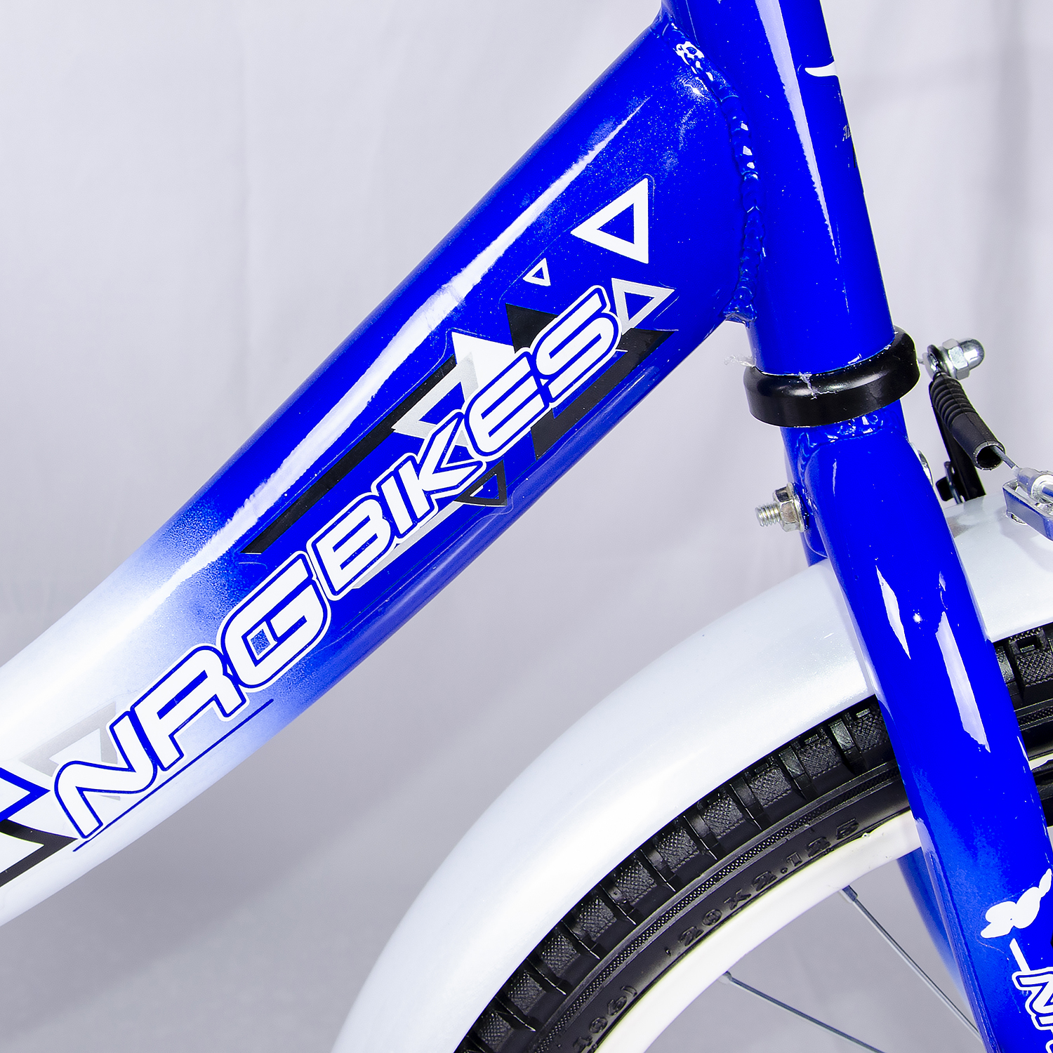 Велосипед NRG BIKES ALBATROSS white-blue - фото 5