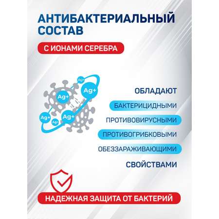 Влажные салфетки 720шт AURA Antibacterial для всей семьи с антибактериальным эффектом