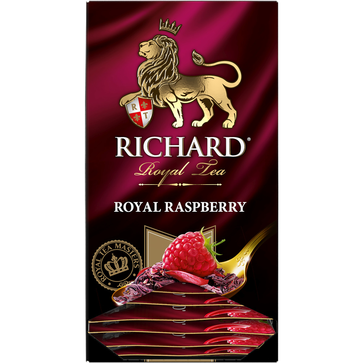 Чай фруктово-травяной Richard Royal Raspberry ароматизированный 25 пакетиков - фото 4