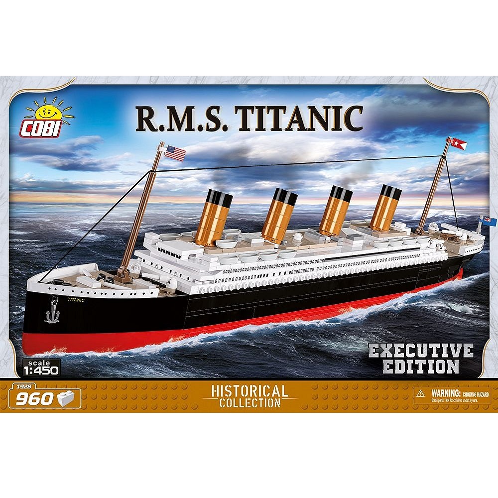 Конструктор COBI Параход RMS Titanic Executive Edition купить по цене 7594  ₽ в интернет-магазине Детский мир