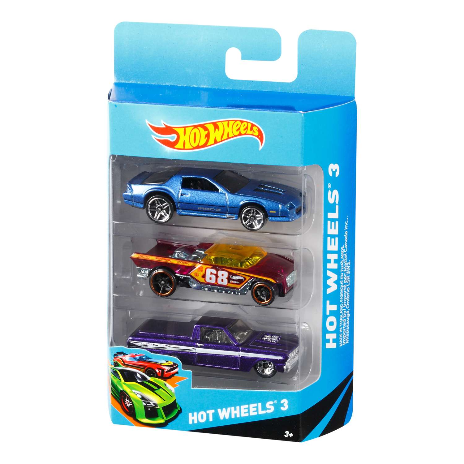 Подарочный набор Hot Wheels из 3 машинок в ассортименте K5904 - фото 16