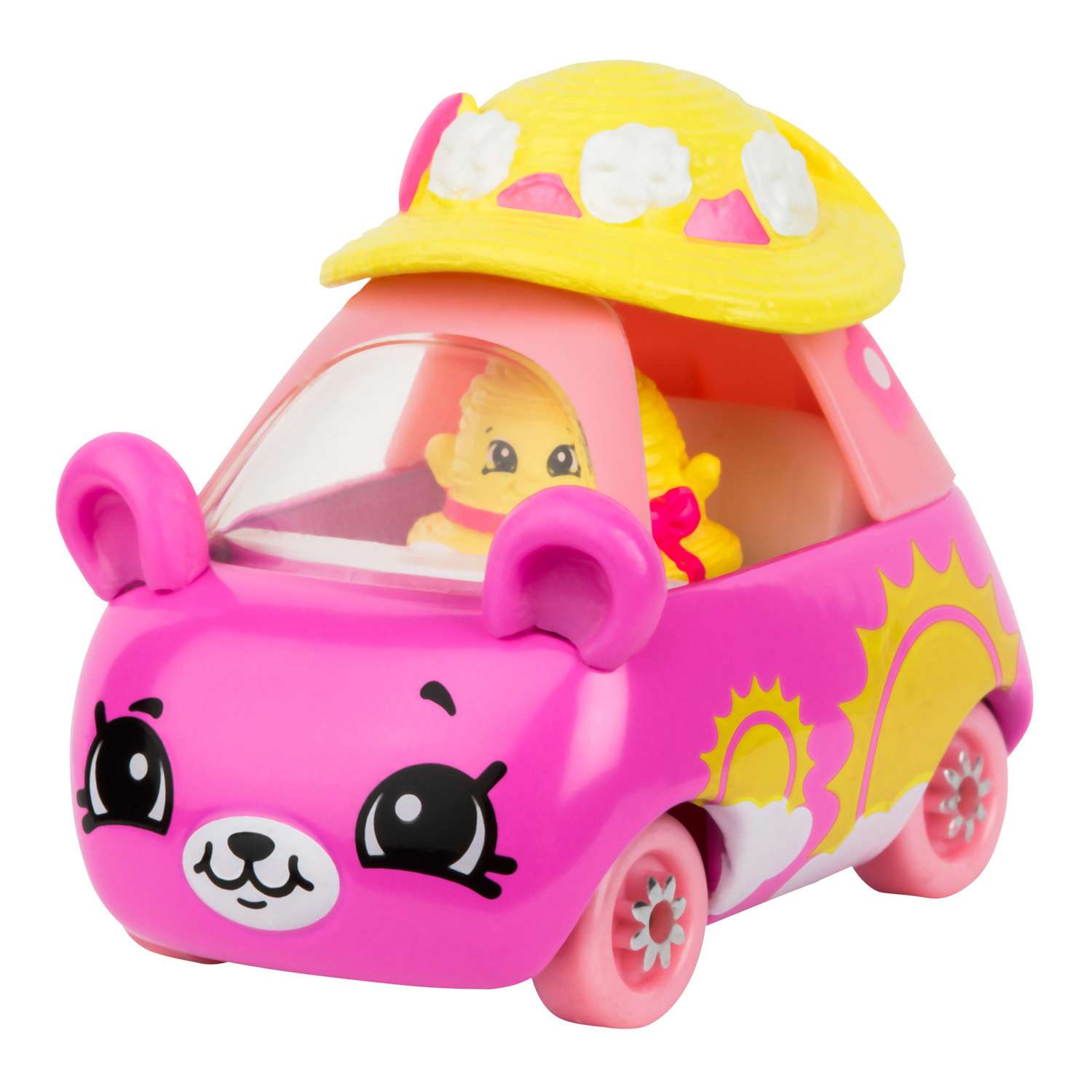 Машинка Cutie Cars с мини-фигуркой Shopkins S3 Солнечная Шляпка 57116 - фото 5