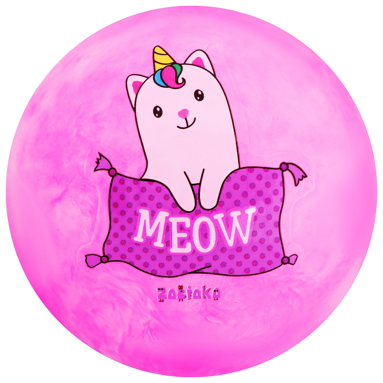 Мяч Zabiaka детский MEOW.d=22 см. 60 г - фото 1