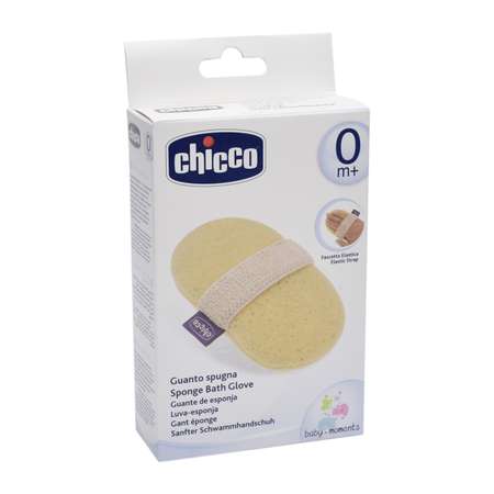 Губка для купания Chicco с карманом для мыла 320615058