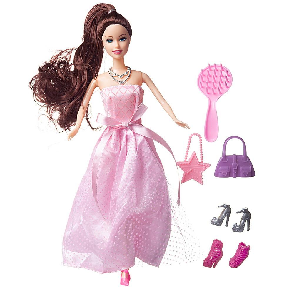 Кукла Junfa Atinil Гардероб модницы Выпускной бал розовое платье 28см WJ-21514/розовое - фото 2