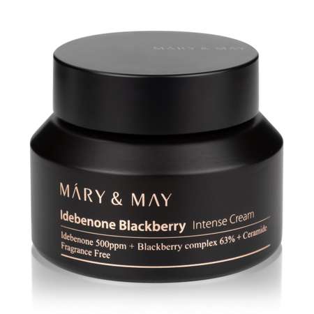 Крем с идебеноном для лица Mary May Idebenone Blackberry Intense Cream 70 g