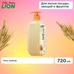 Средство для мытья посуды Lion Chamgreen Pure Fermentation 5 злаков 720мл