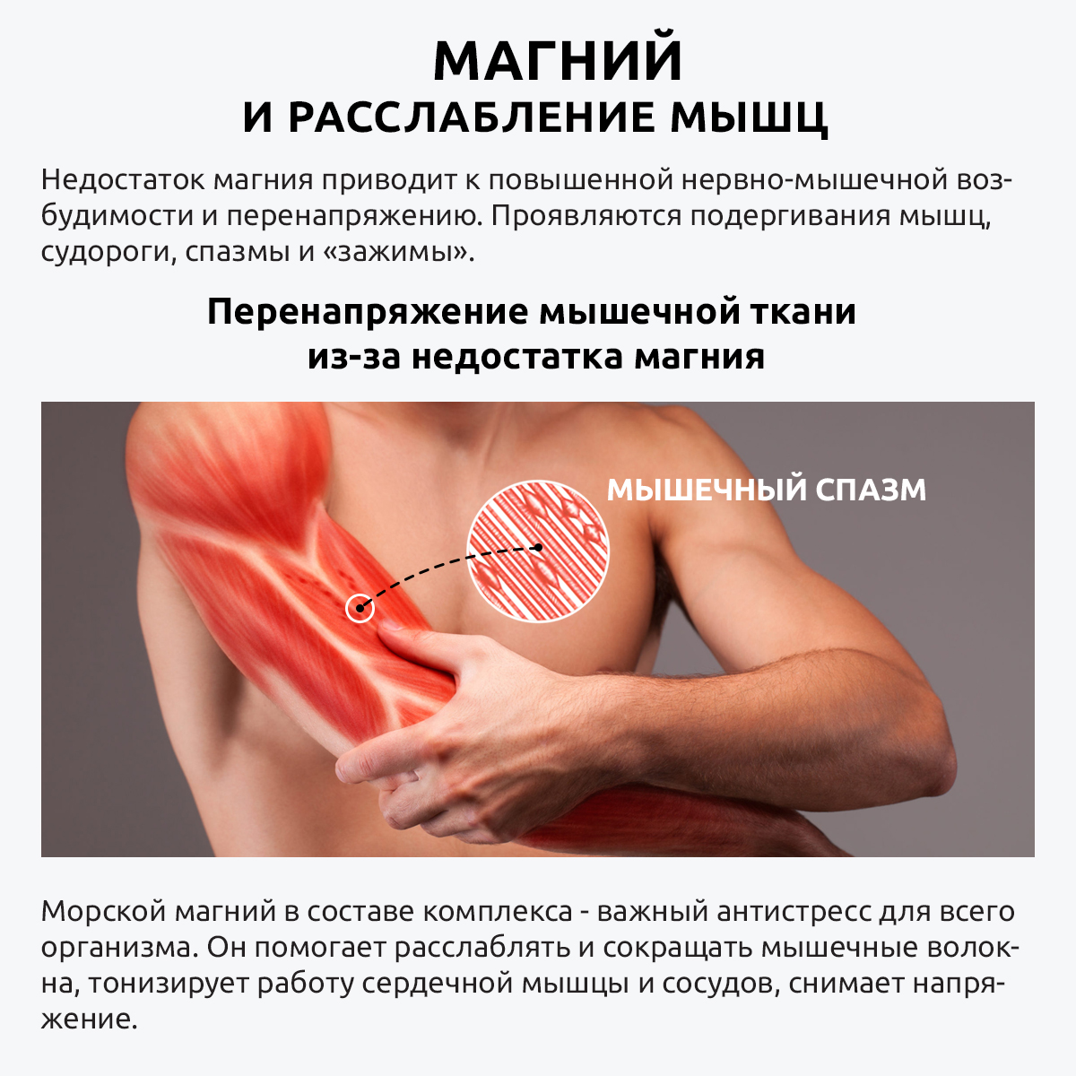 Магний витамин В6 премиум UltraBalance Magnesium b6 с аквамином 120 капсул - фото 7