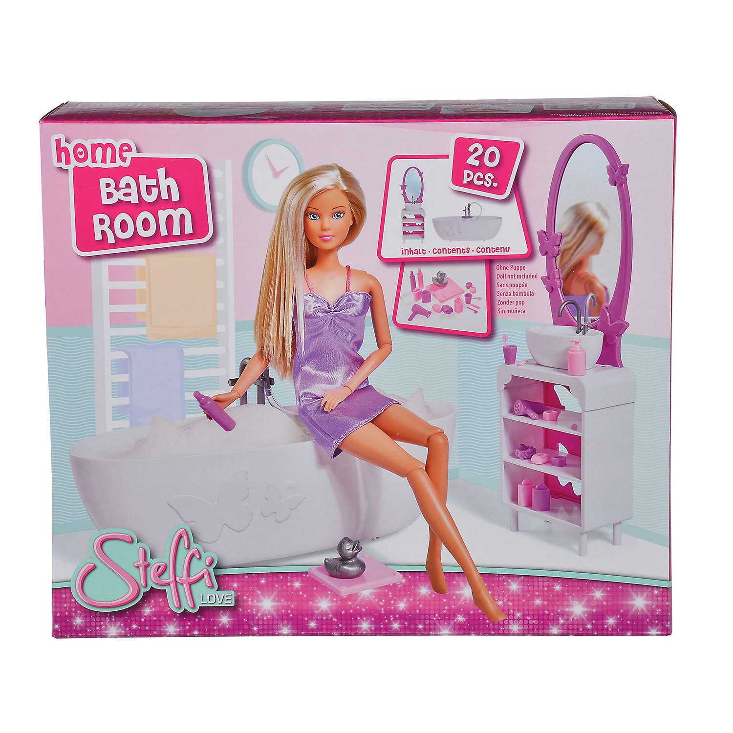 Мебель для кукол STEFFI для ванной комнаты Штеффи 4663234 4663234 - фото 2